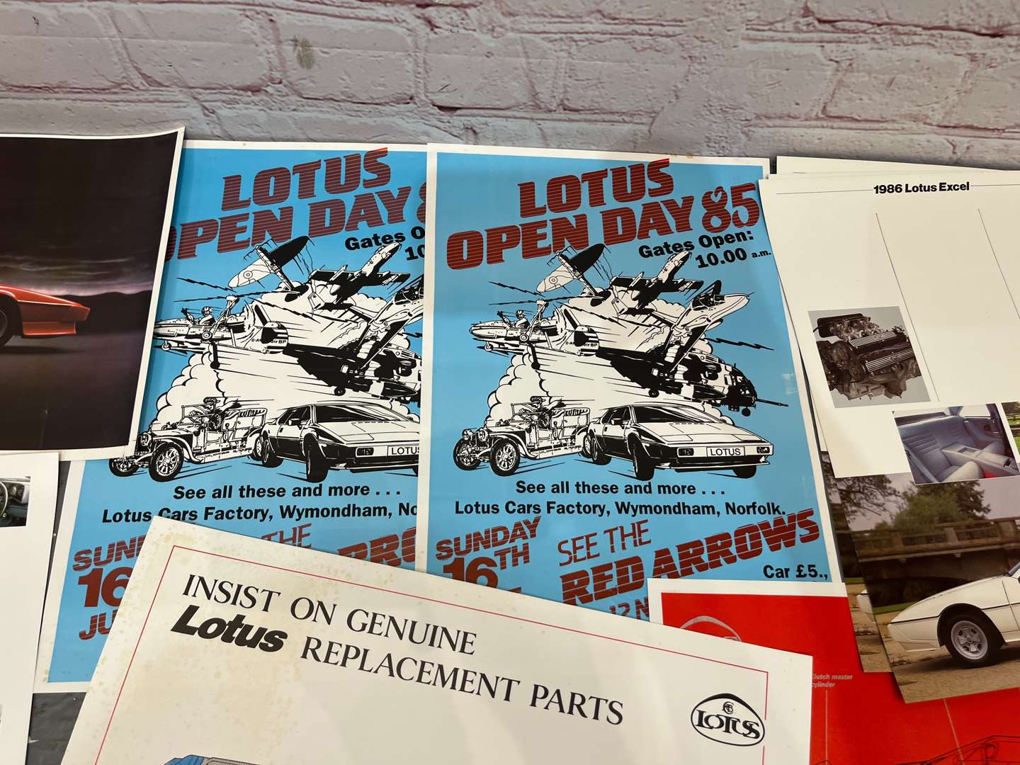 <p>Quantity of Lotus Posters Etc</p>