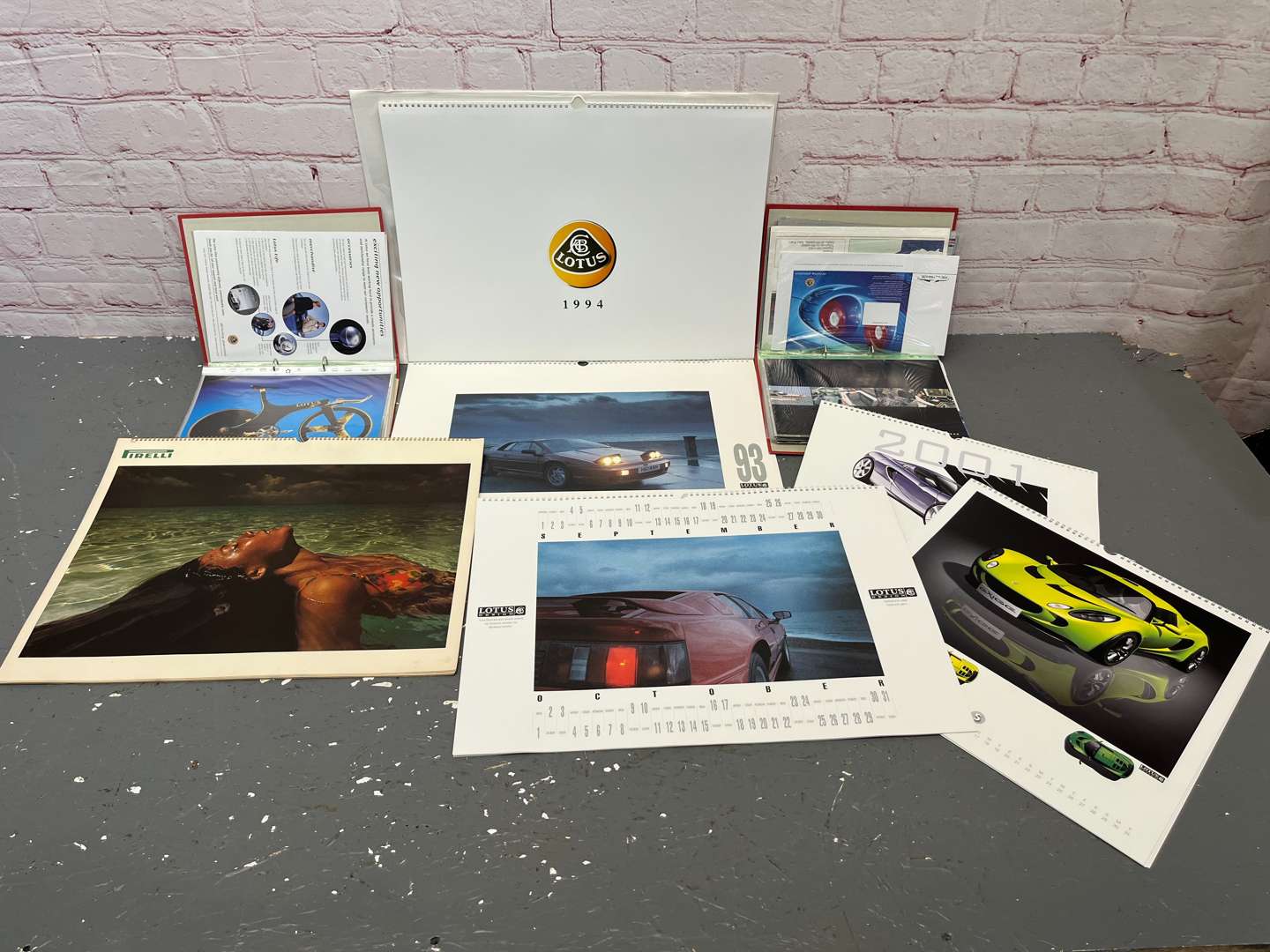 <p>Mixed Lot of Lotus and Pirelli Calendars&nbsp;</p>