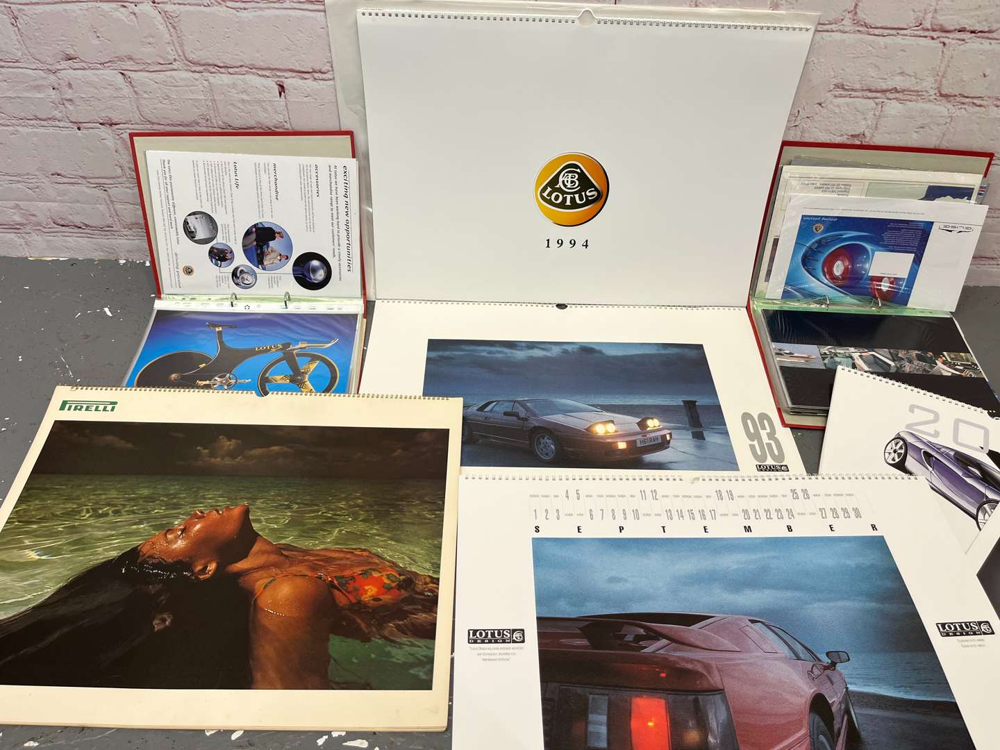 <p>Mixed Lot of Lotus and Pirelli Calendars&nbsp;</p>