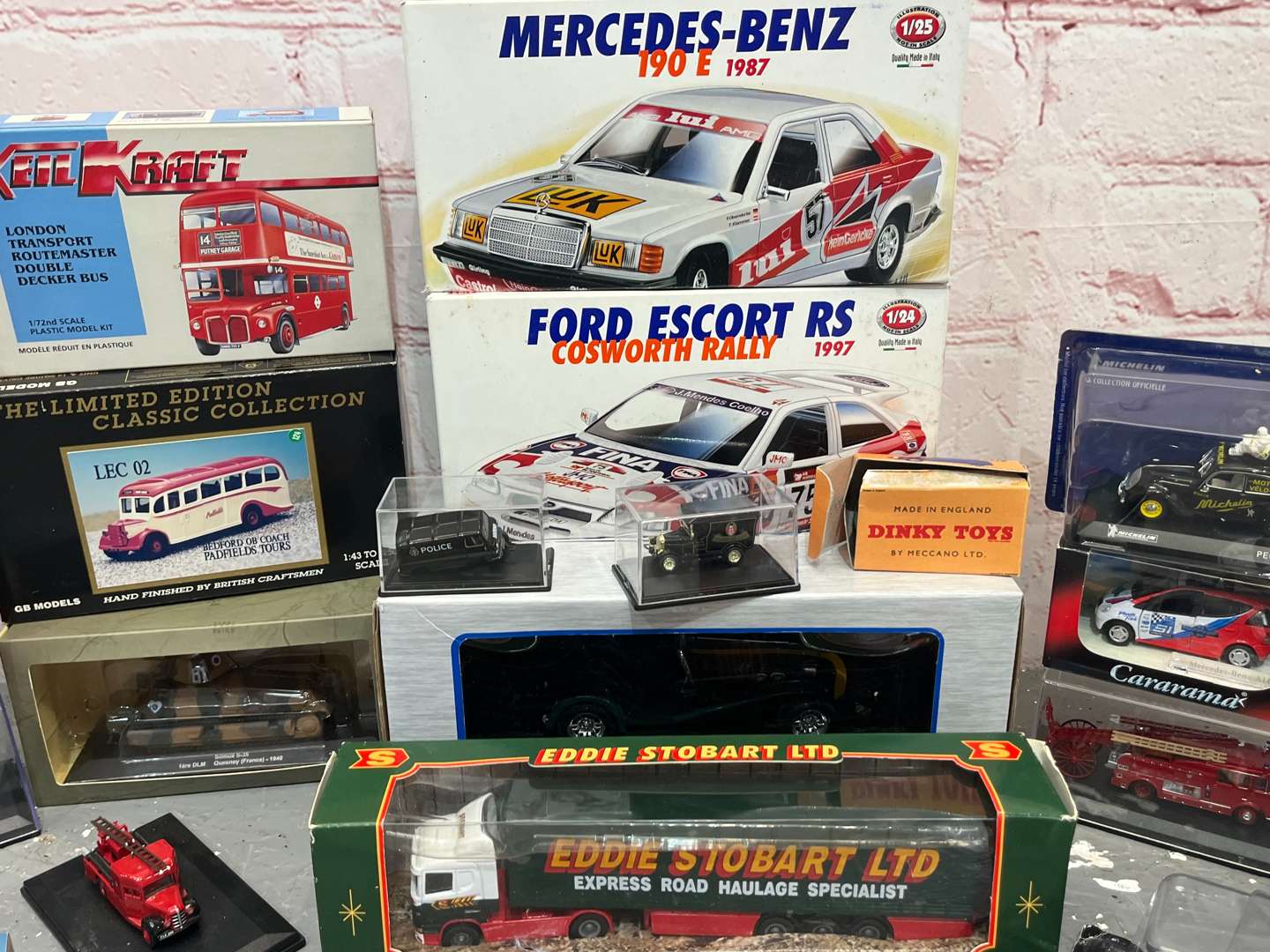 <p>Two Boxes of Die Cast Model Cars</p>