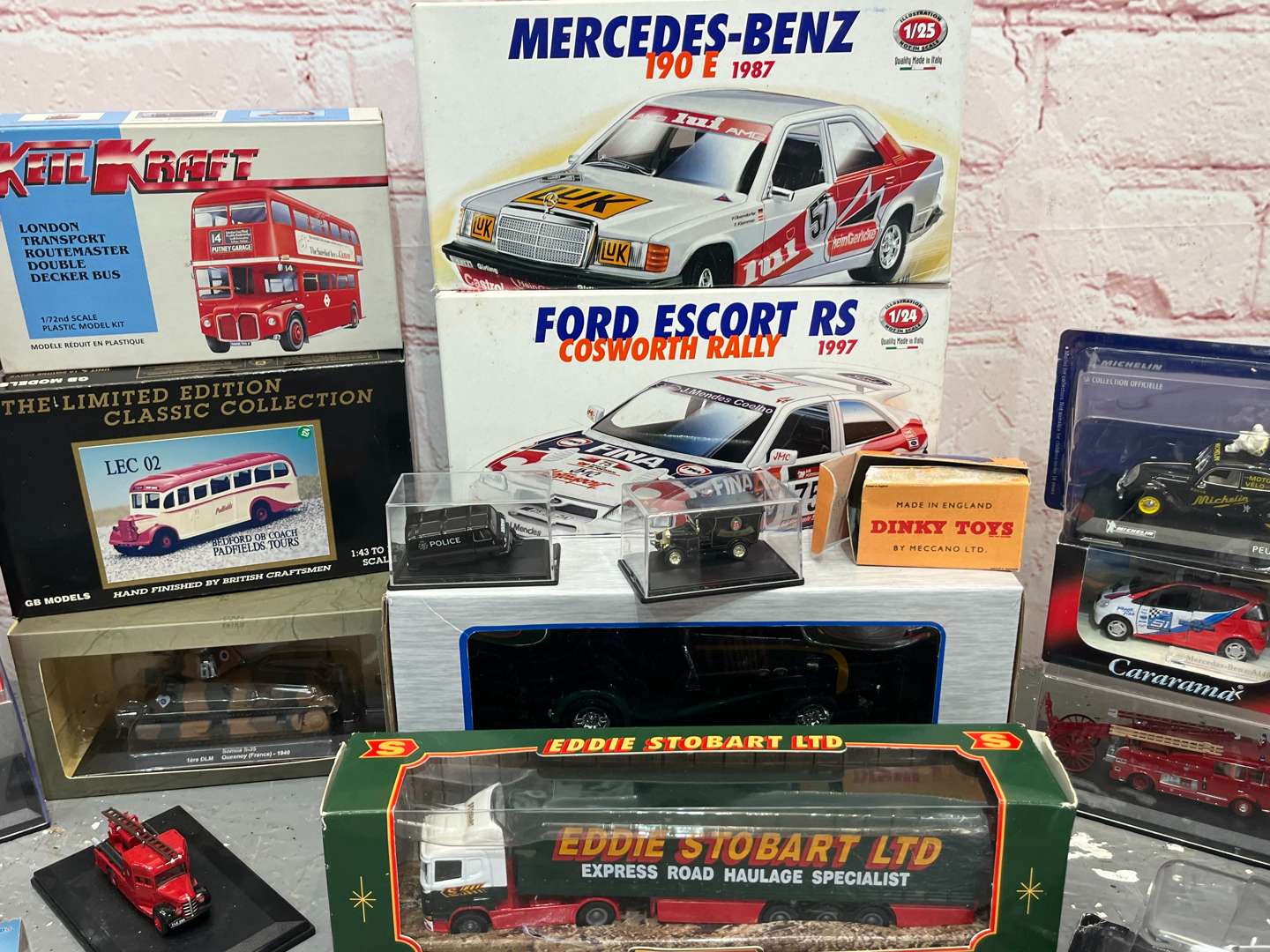 <p>Two Boxes of Die Cast Model Cars</p>