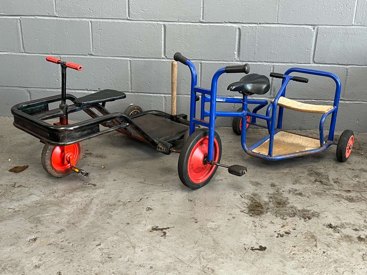 <p>Two Childs Pedal Trikes&nbsp;</p>