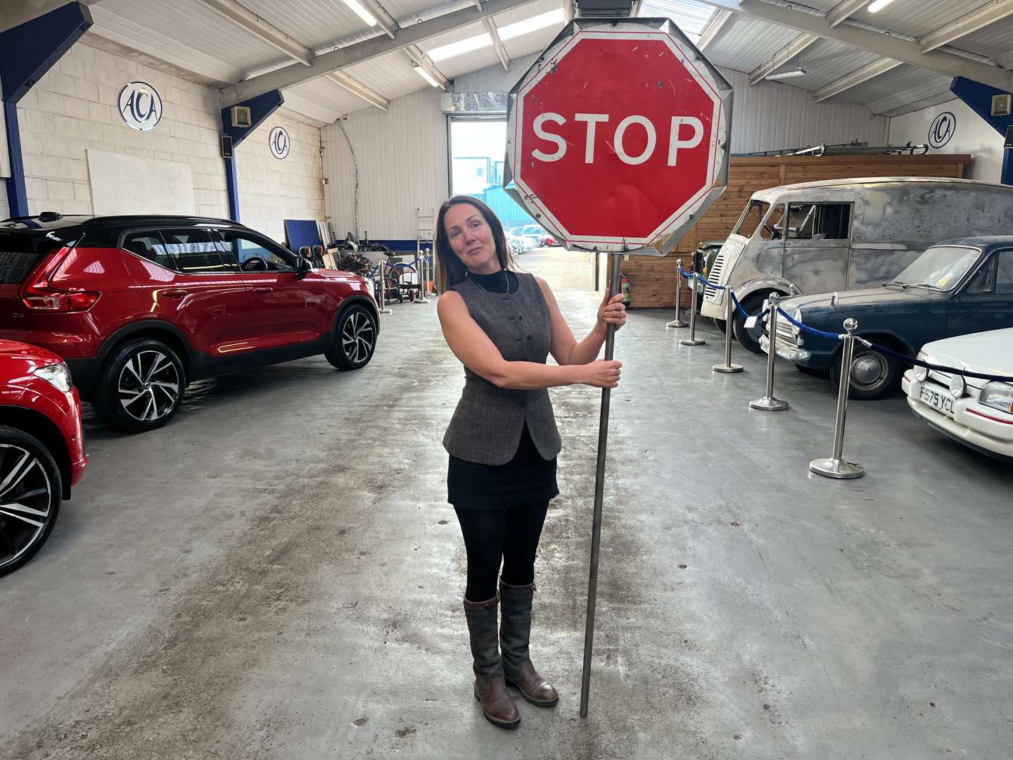 <p>Workmans Stop/GO Sign</p>