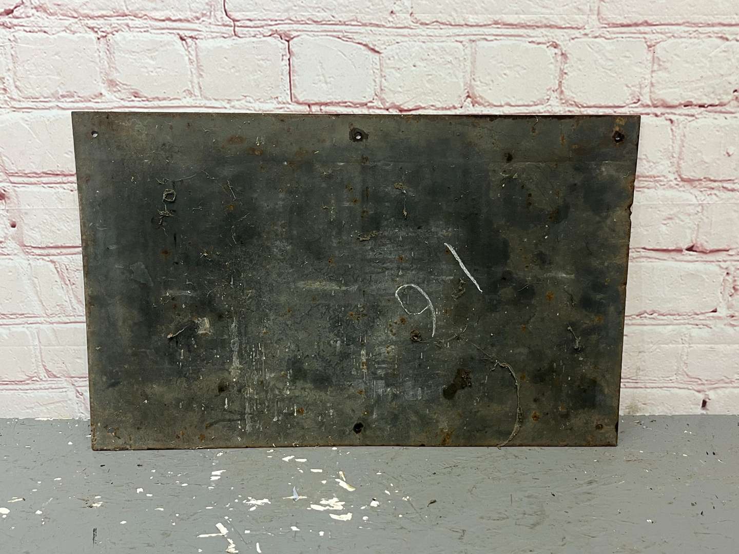 <p>British Railways Board Warning Enamel Sign</p>