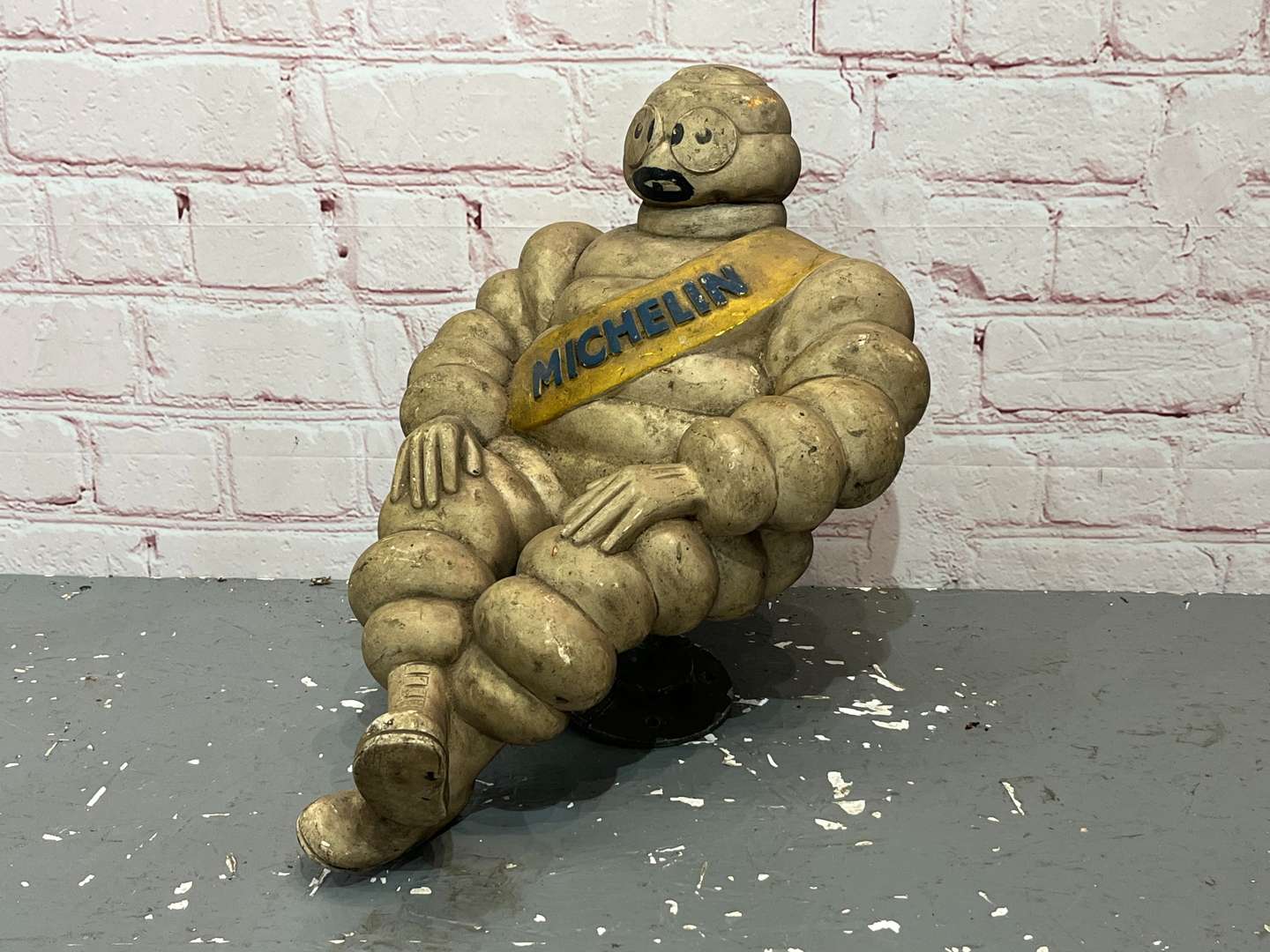 <p>Large Michelin Bibendum Figure and Bracket</p>