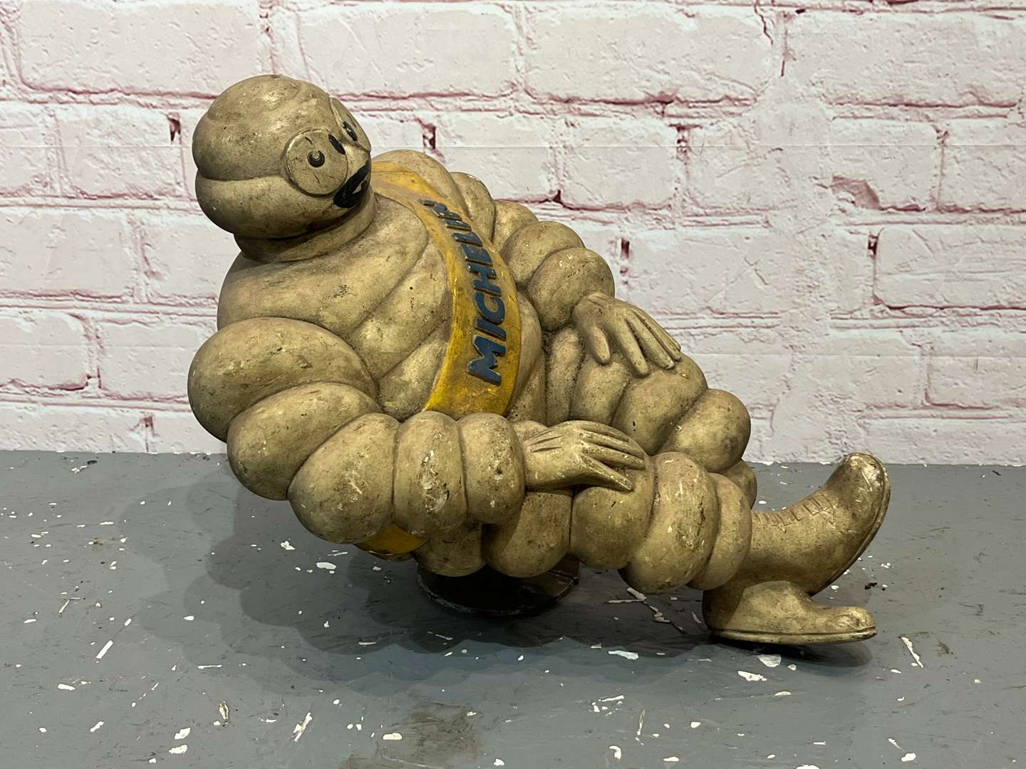<p>Large Michelin Bibendum Figure and Bracket</p>