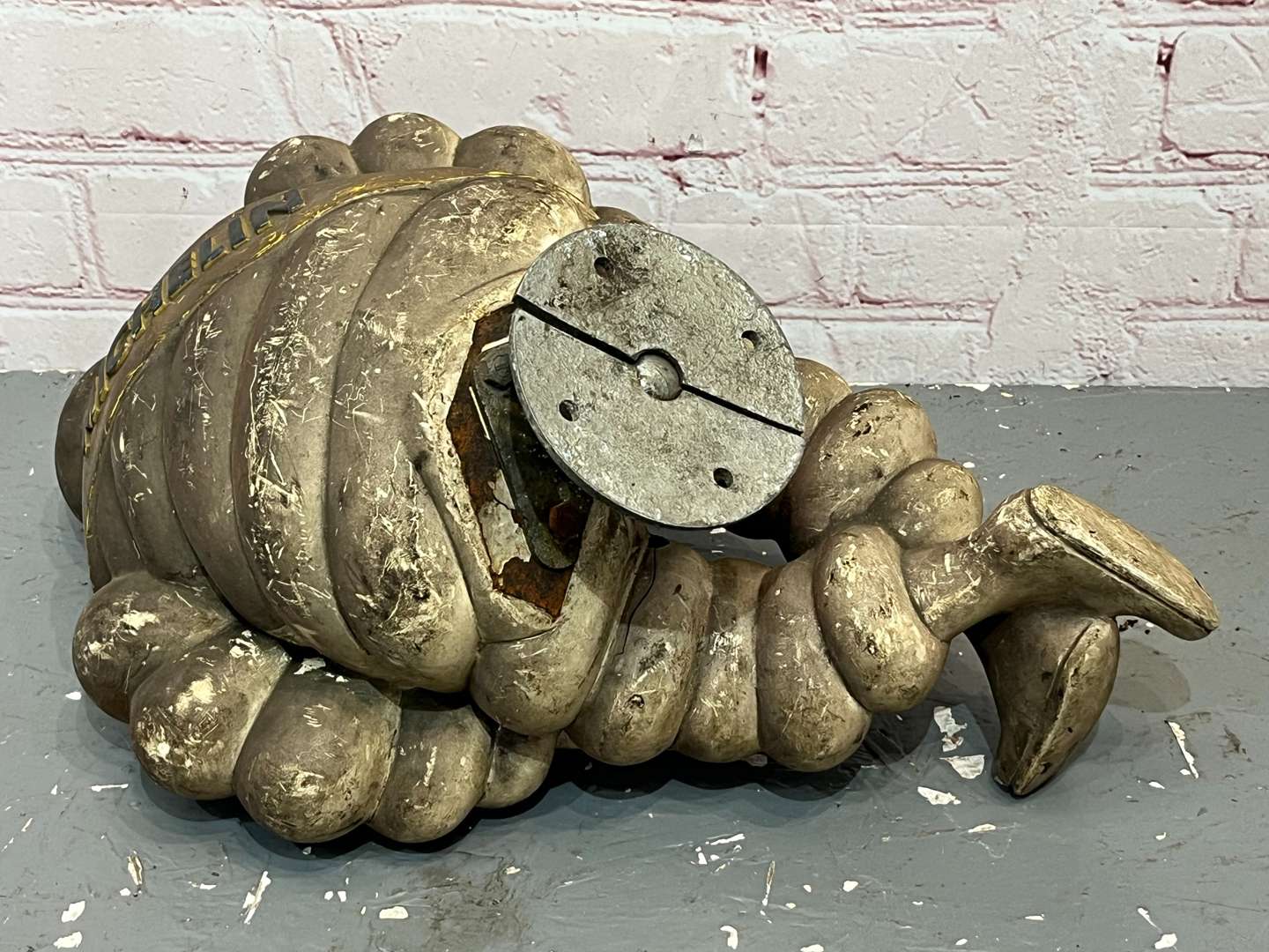 <p>Large Michelin Bibendum Figure and Bracket</p>