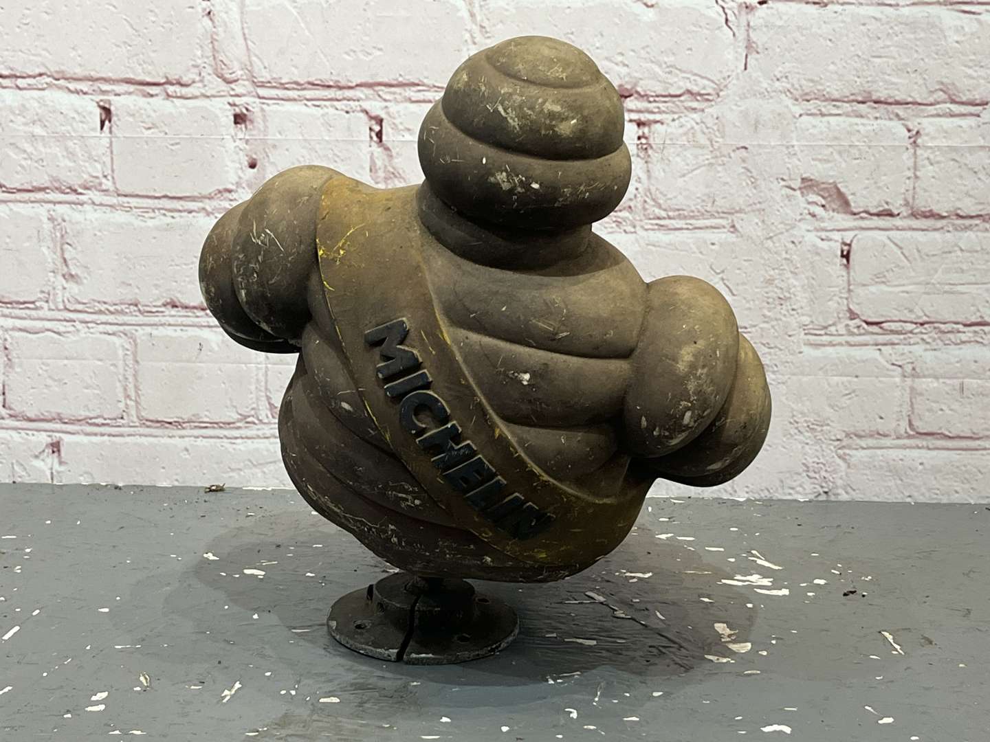 <p>Large Michelin Bibendum Figure and Bracket</p>