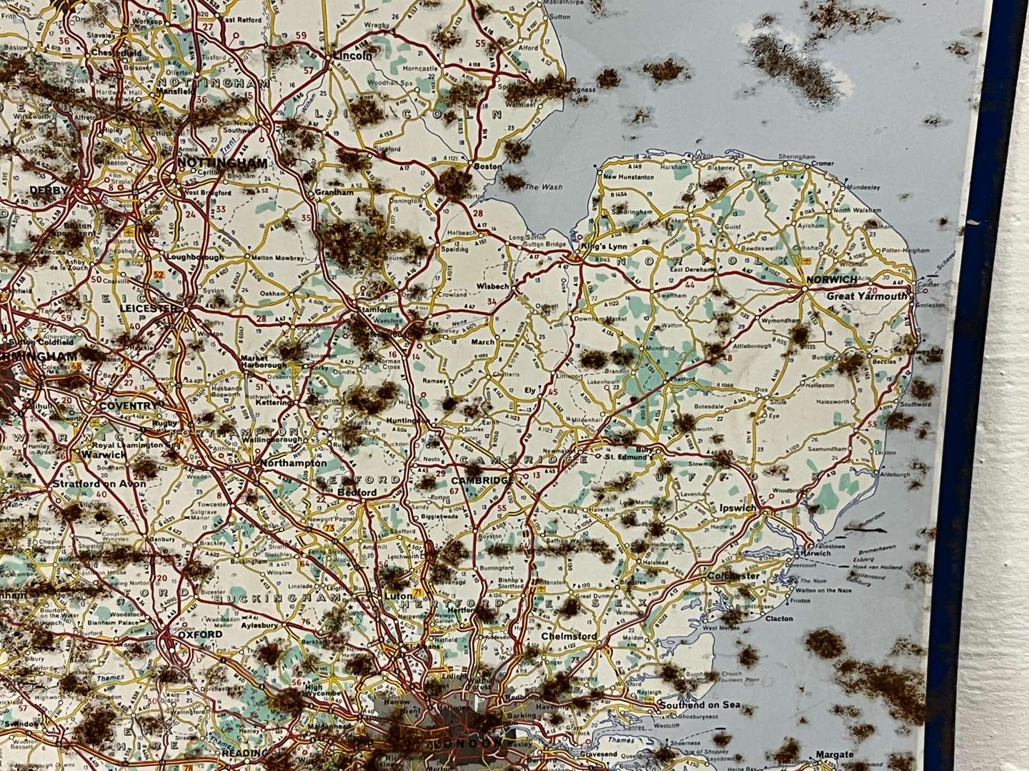 <p>Michelin Tin Map Sign (Pre M25)&nbsp;</p>