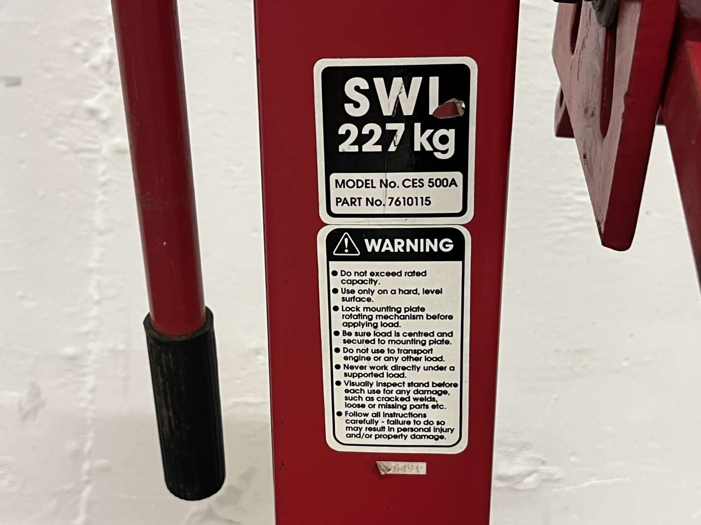 <p>Clarke 227KG Engine Stand</p>