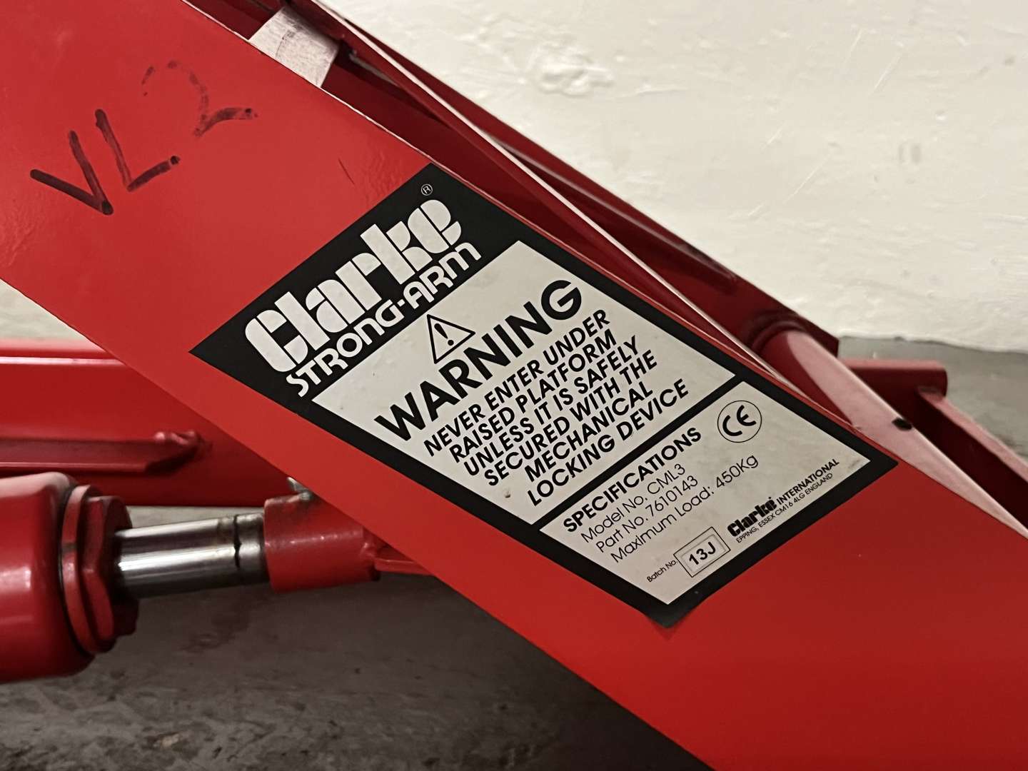 <p>Clarkes Motorbike Ramp/Work Bench&nbsp;</p>