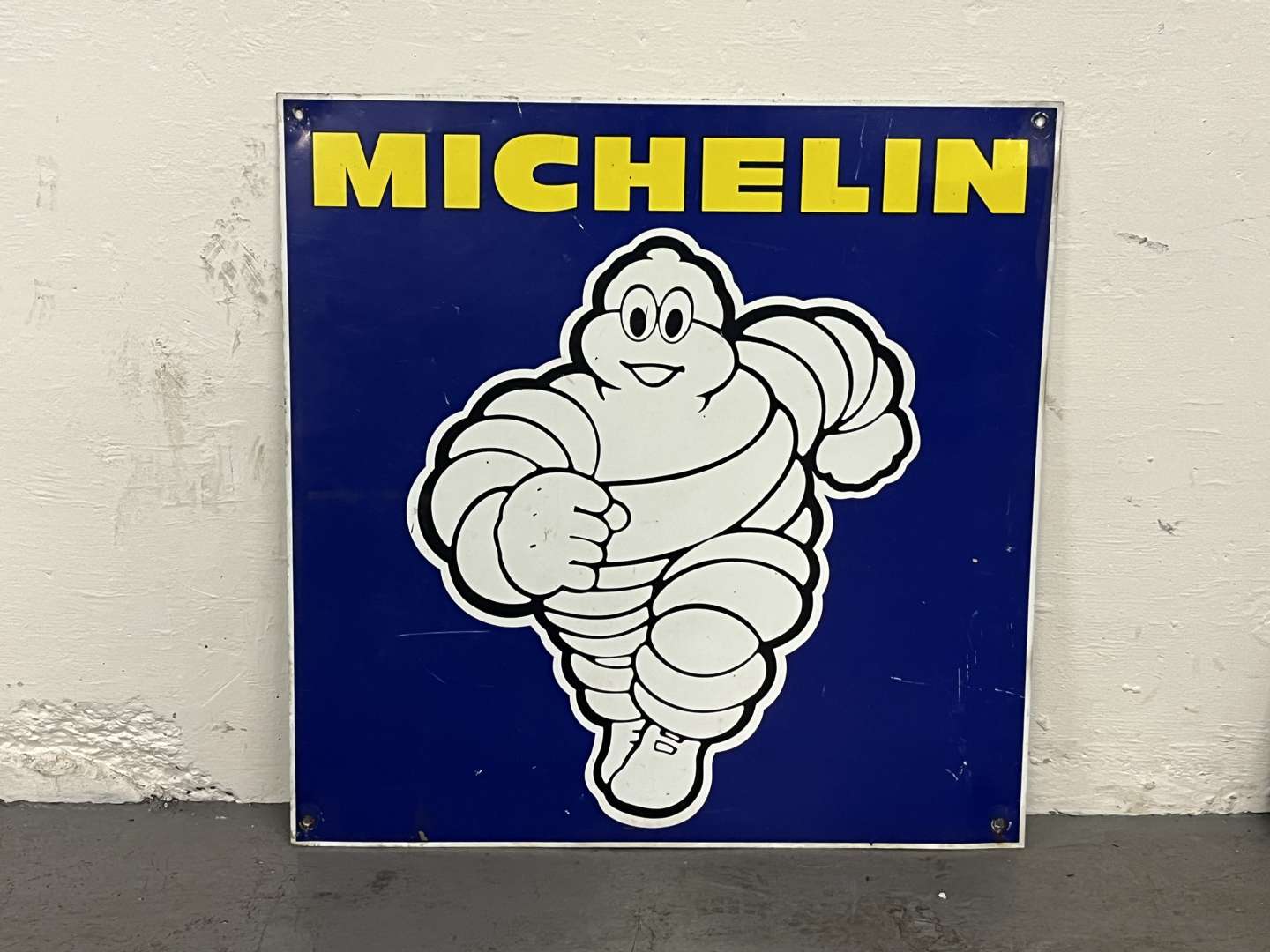 <p>Michelin Running Man Aluminium Sign</p>