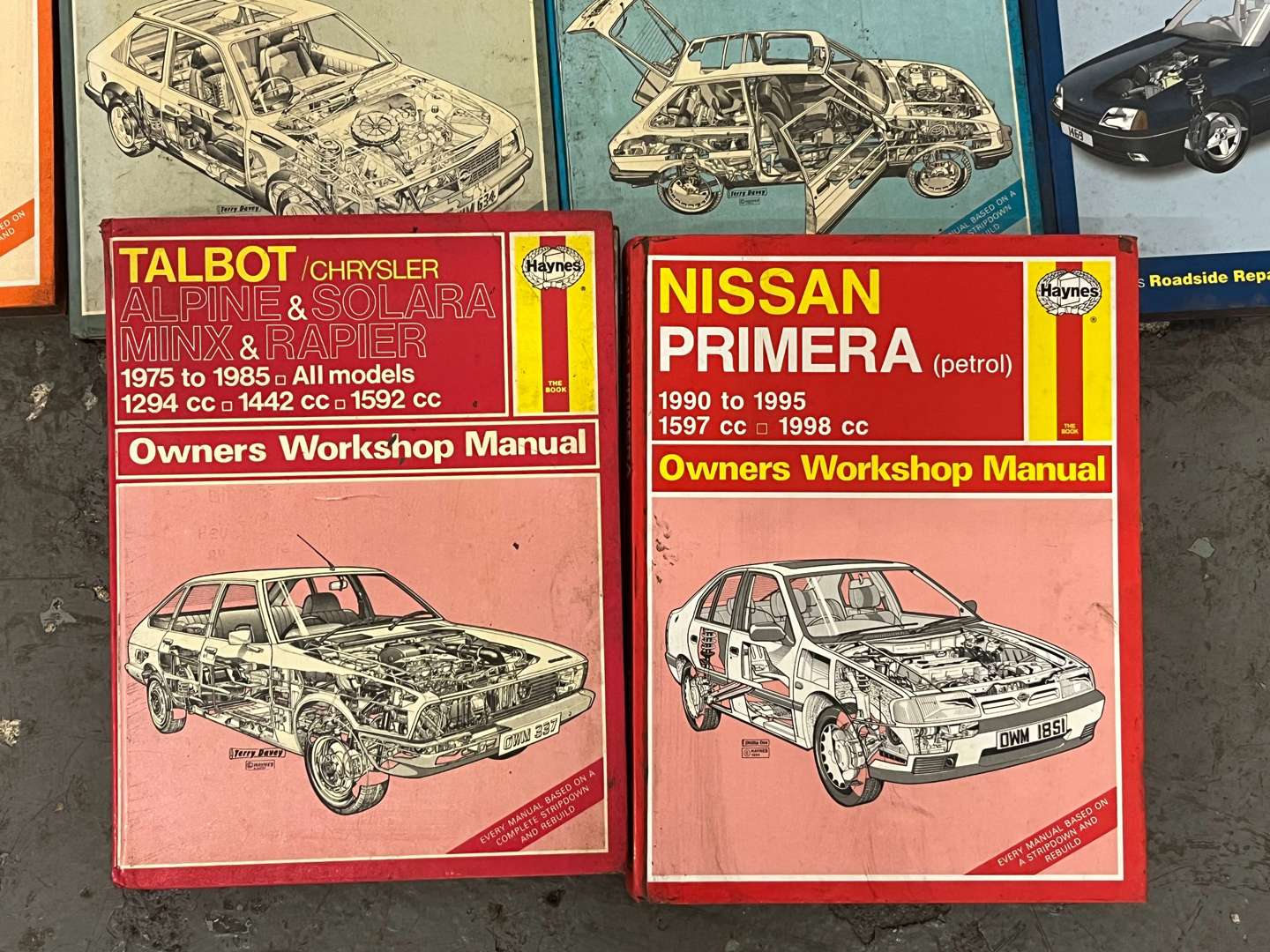 <p>Quantity of Haynes Manuals (Proceeds To Charity)&nbsp;</p>