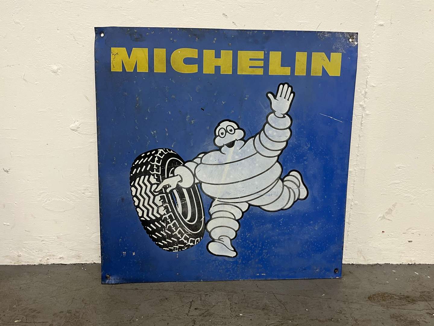 <p>Michelin Running Man Aluminium Sign</p>