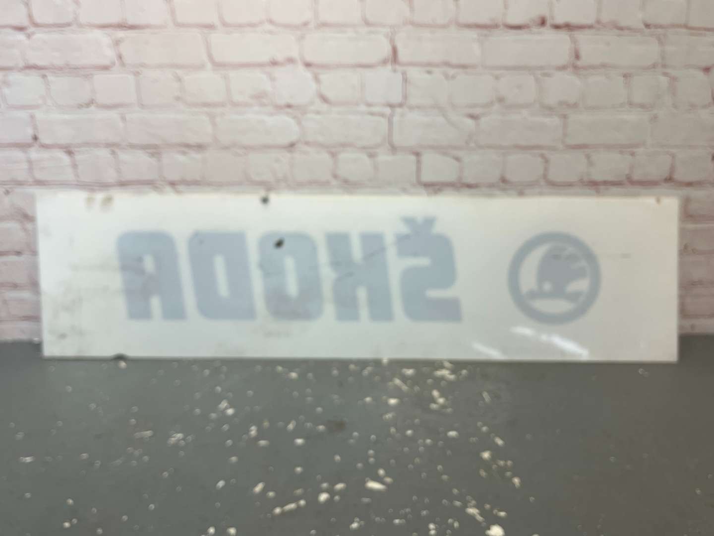 <p>Skoda Perspex Dealership Sign</p>