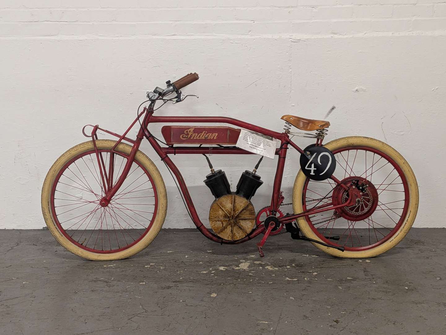 <p>Indian Board Racer (To Scale) Evocation Wall Art&nbsp;</p>