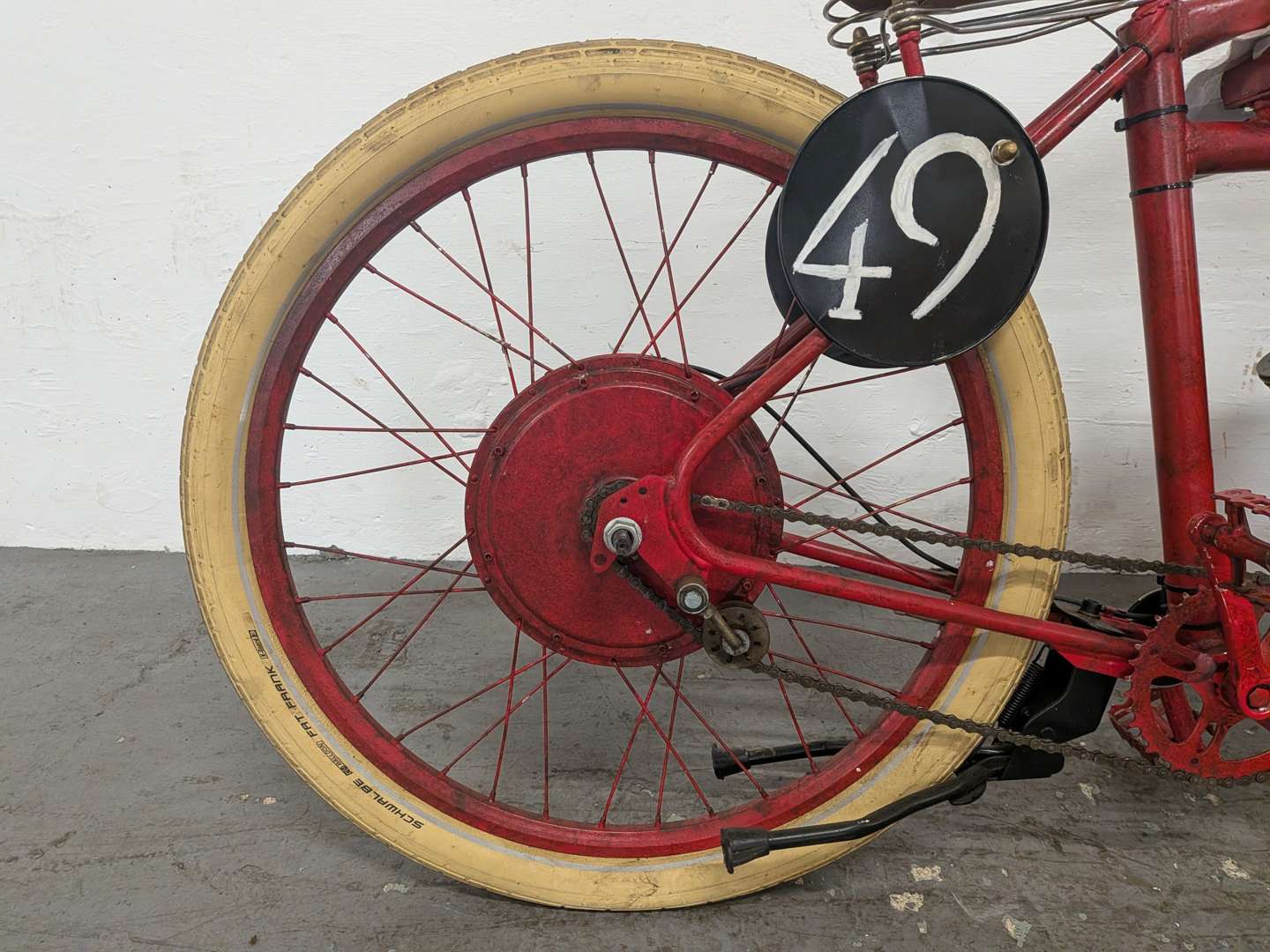 <p>Indian Board Racer (To Scale) Evocation Wall Art&nbsp;</p>