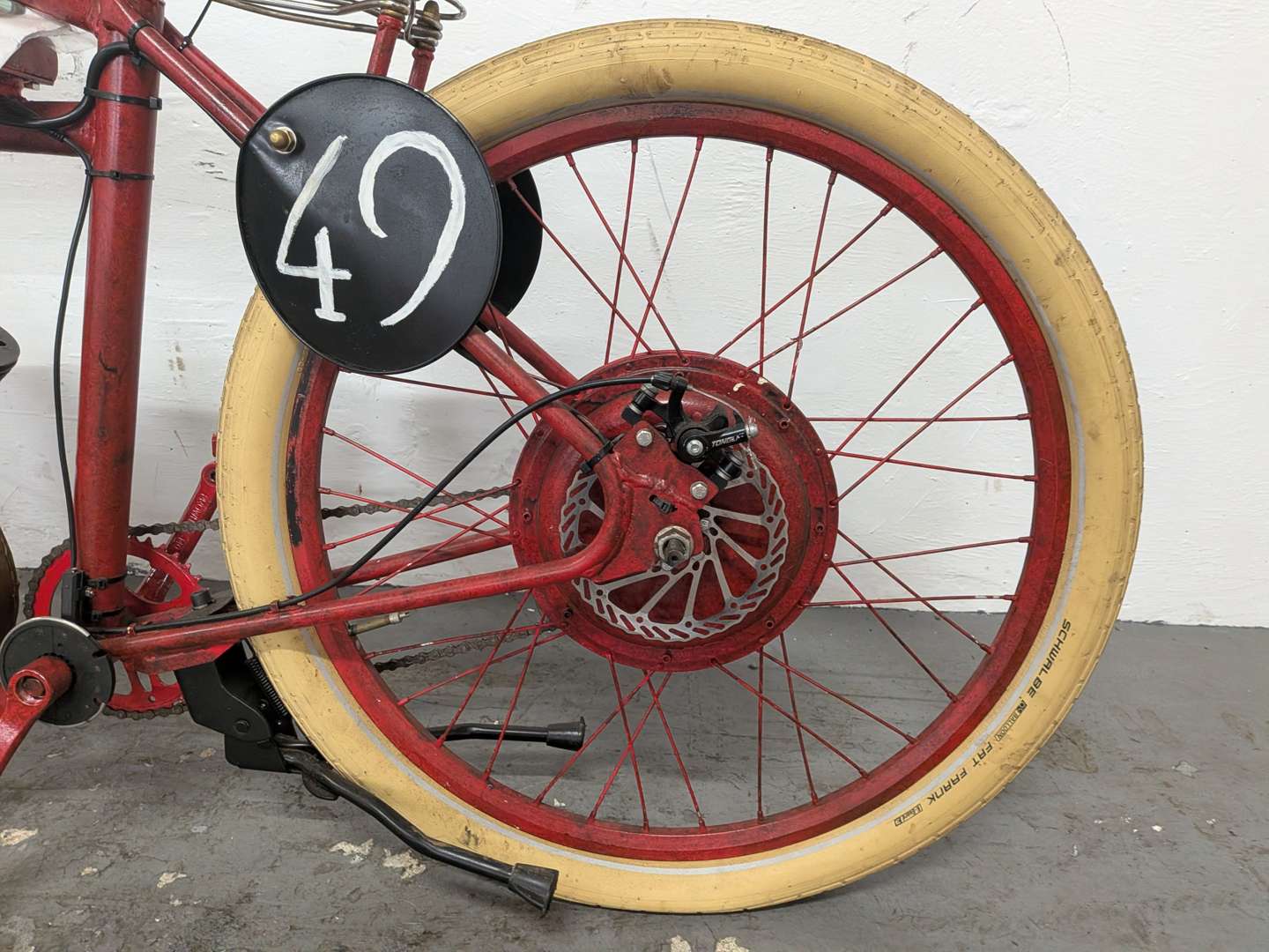 <p>Indian Board Racer (To Scale) Evocation Wall Art&nbsp;</p>