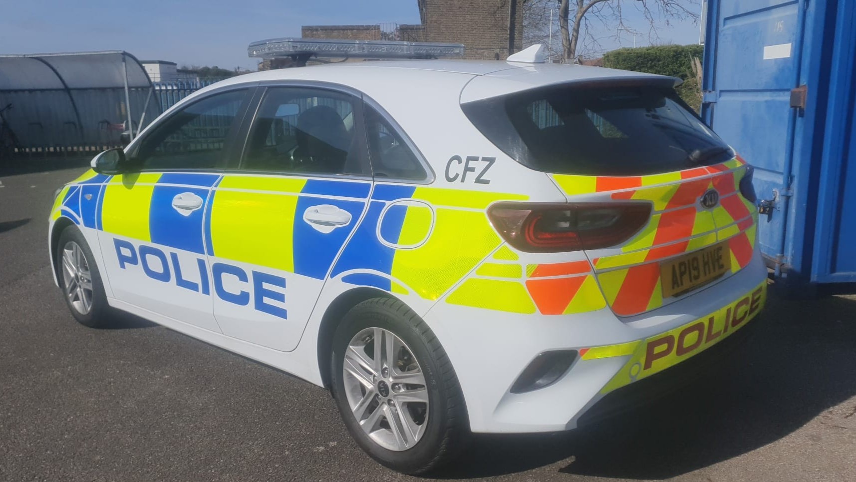 King’s Lynn Hospice Car Becomes TV Police Vehicle