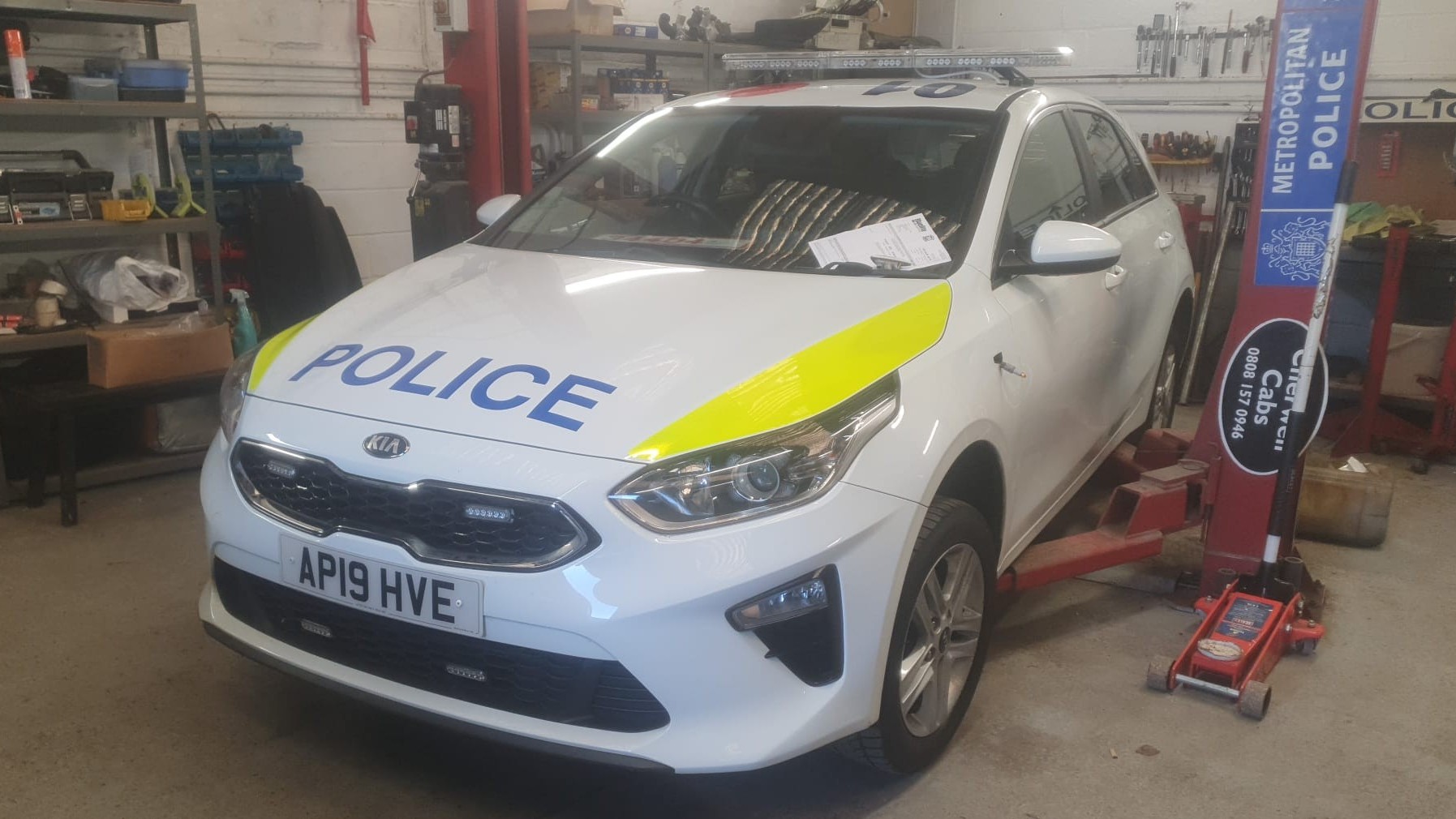 King’s Lynn Hospice Car Becomes TV Police Vehicle