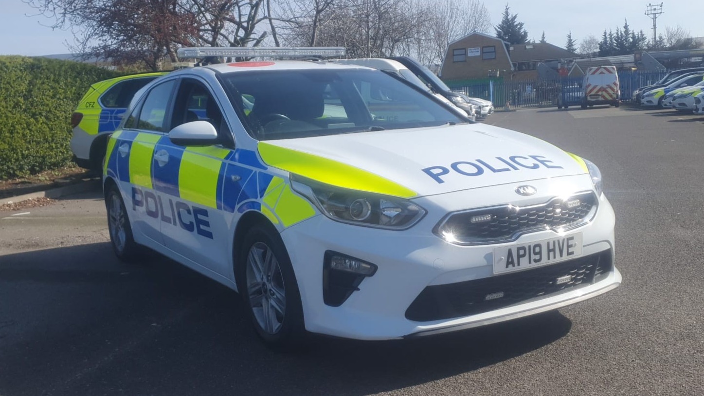 King’s Lynn Hospice Car Becomes TV Police Vehicle