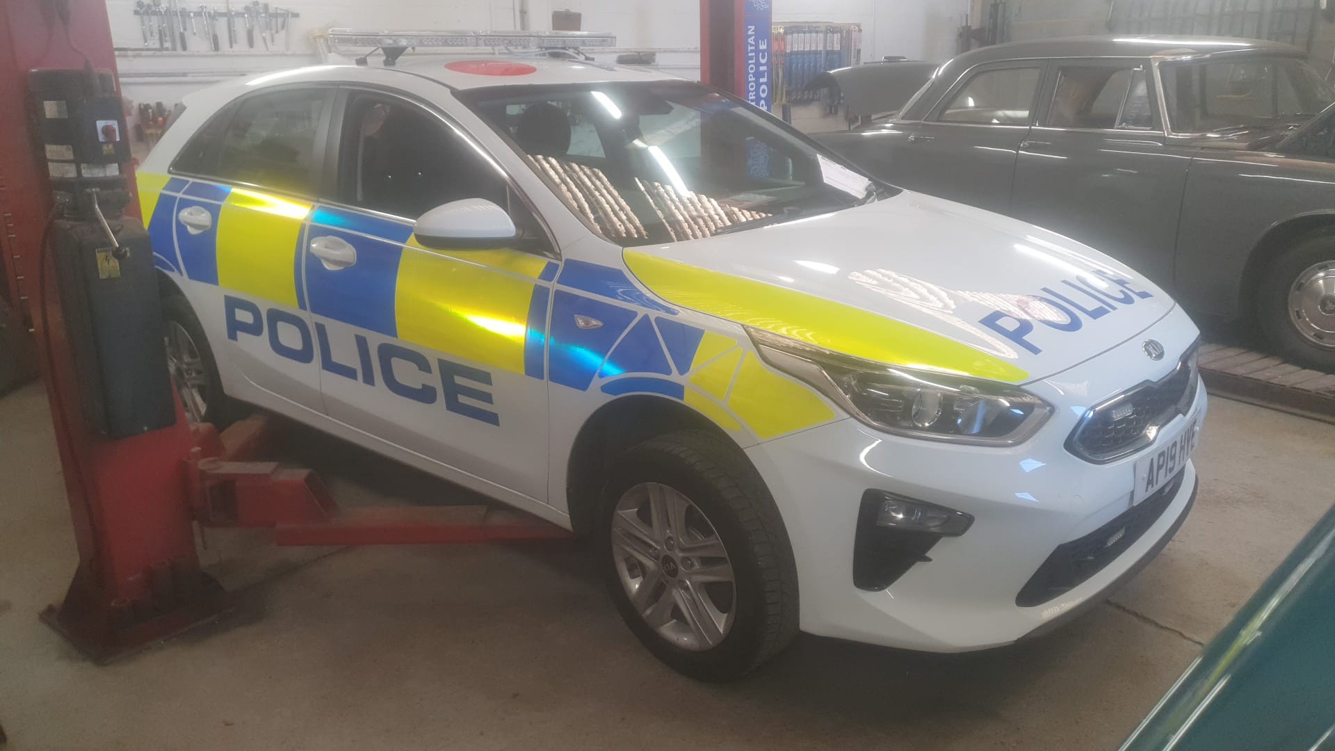 King’s Lynn Hospice Car Becomes TV Police Vehicle