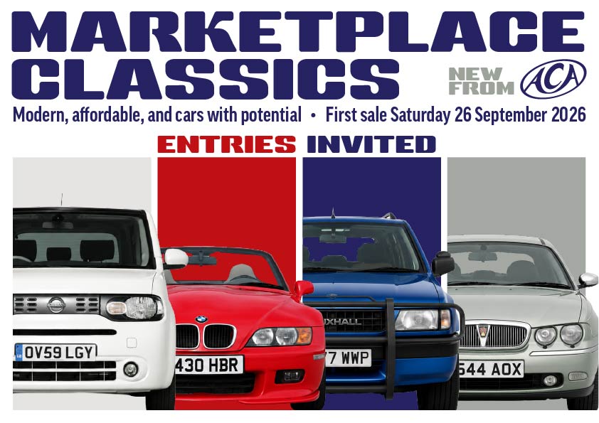 Anglia Car Auctions Launches ACA Marketplace Classics